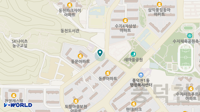 대교뉴이프 방문요양센터 용인수지센터 위치 지도