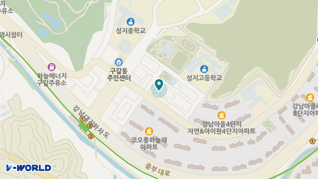 정성재가복지센터 위치 지도