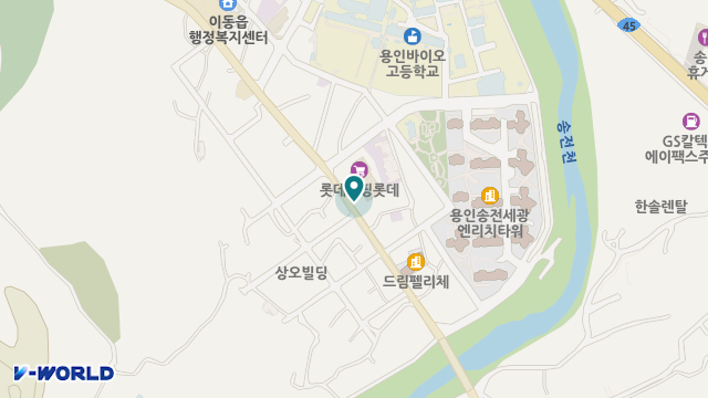 (주)케어링 방문요양센터 용인 처인점 위치 지도