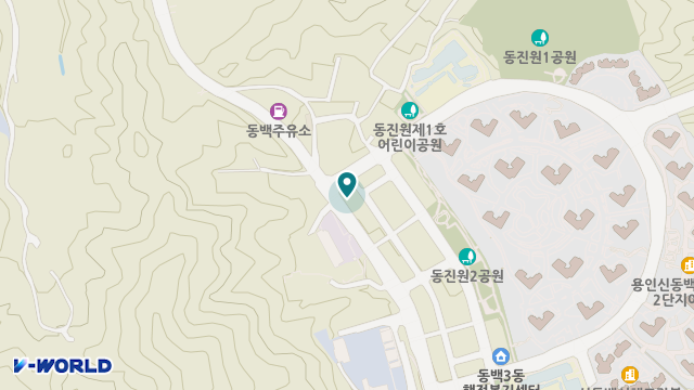 웰더스재활주간보호센터 용인동백점 위치 지도