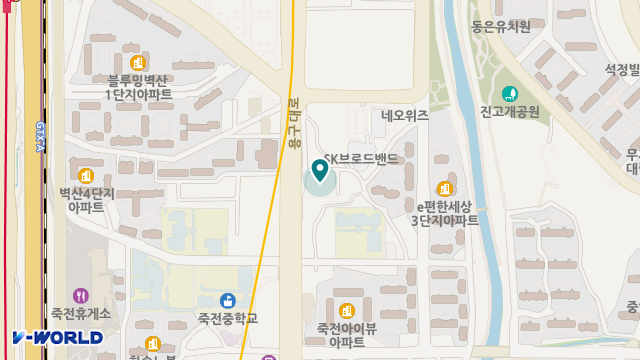 대교뉴이프 데이케어센터 용인수지센터 위치 지도