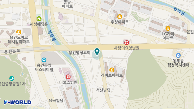 행복누리요양센터 위치 지도