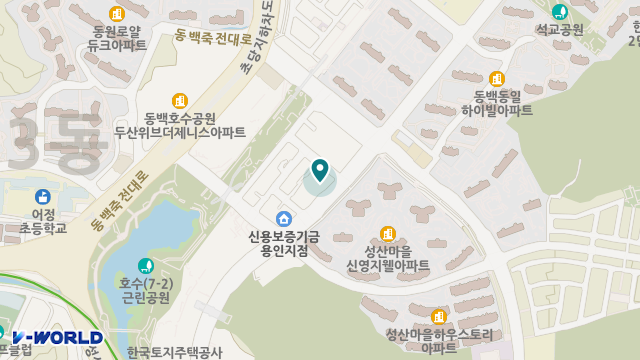 동백어르신재가복지센터 위치 지도