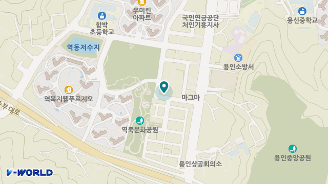 정원주간보호센터 위치 지도