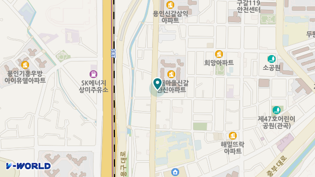 다시봄 재가복지센터 위치 지도