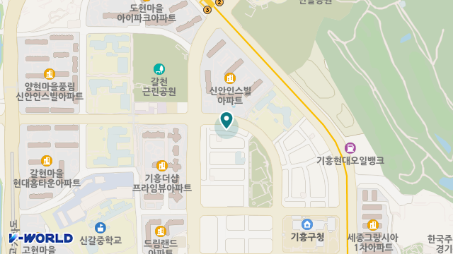 "효"사랑 재가복지센터 위치 지도