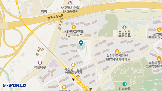 신기의료기 용인신갈점 위치 지도