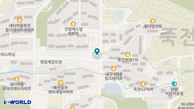 죽전미소데이케어센터 위치 지도