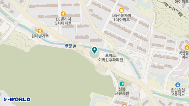 케어나인주간보호센터 용인수지점 위치 지도