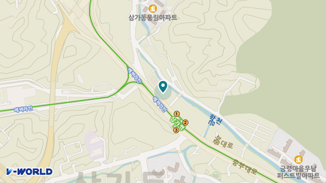 용인통합재가센터 위치 지도