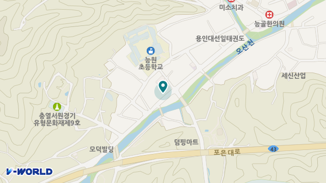 참존재가복지센터 위치 지도