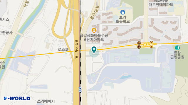 더봄 방문요양 위치 지도