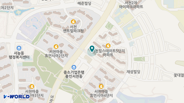 용인삼성방문요양센터 위치 지도