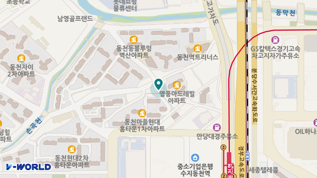 수지동행방문요양센터 위치 지도