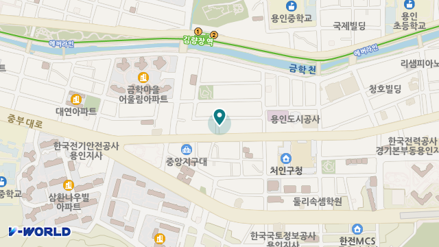 한강재가복지센터 위치 지도