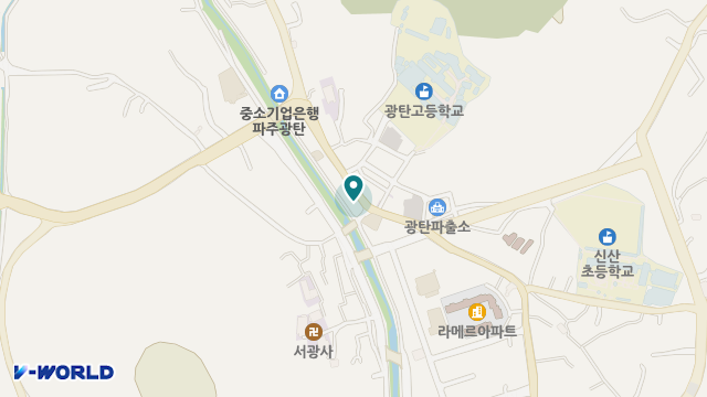 한나노인복지센터 위치 지도