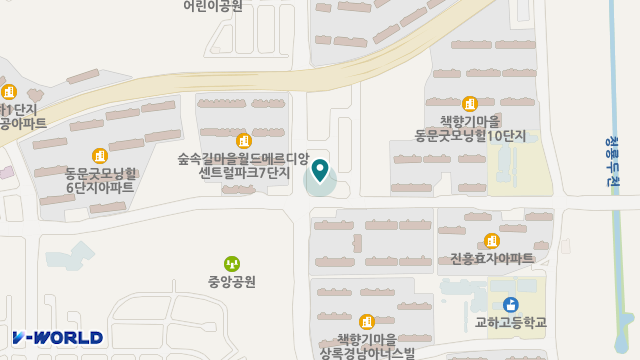 e-상쾌한요양센터 위치 지도