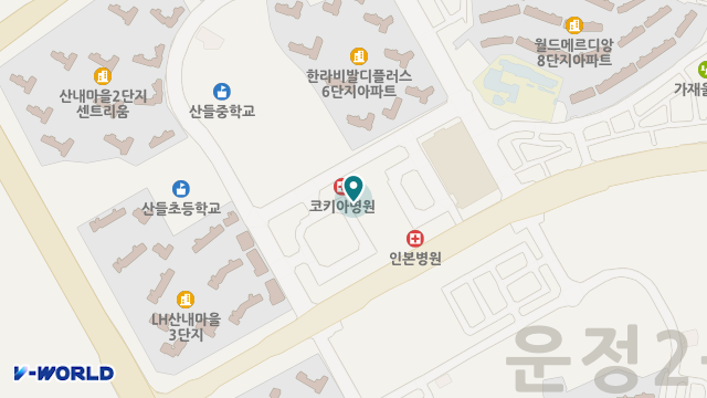 운정 해사랑 주야간보호센터 위치 지도