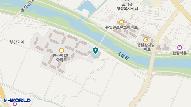행복드림복지센터 위치 지도