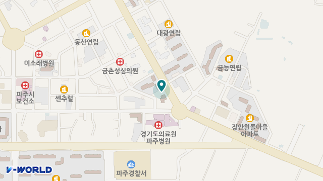 햇살케어 위치 지도