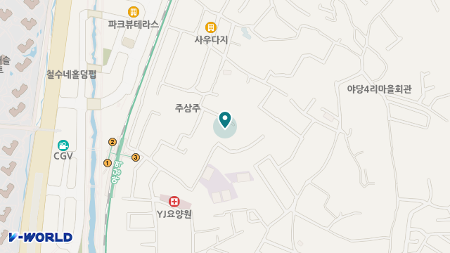 노인사랑재가복지센터 위치 지도