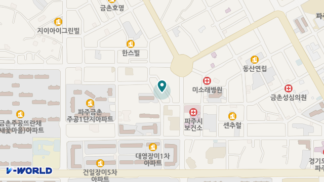 오로지 한마음 노인복지센터 위치 지도