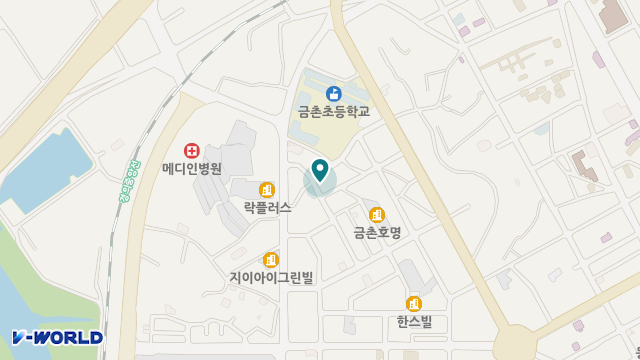 금가온방문재가복지센터 위치 지도