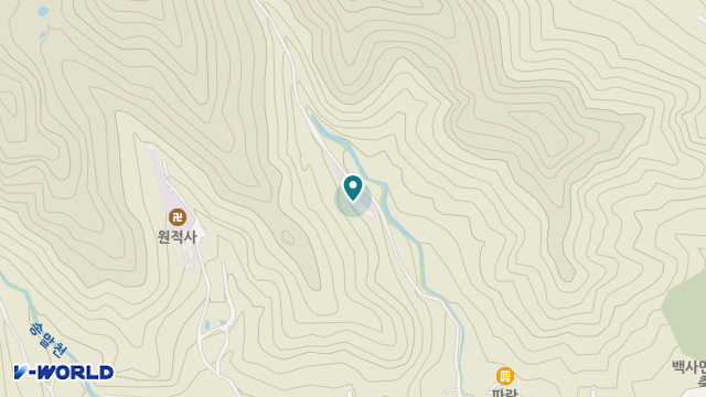 백사전원주간보호센터 위치 지도