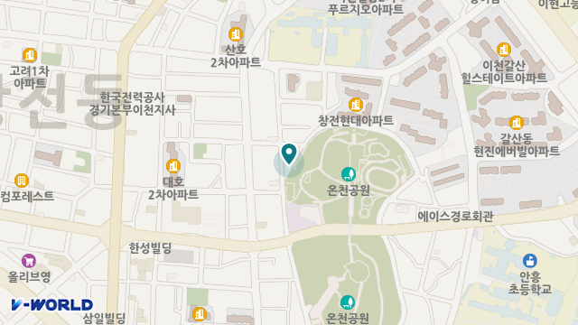 가람재가복지센터 위치 지도