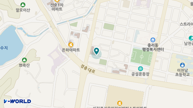 나우재가노인복지센터 위치 지도