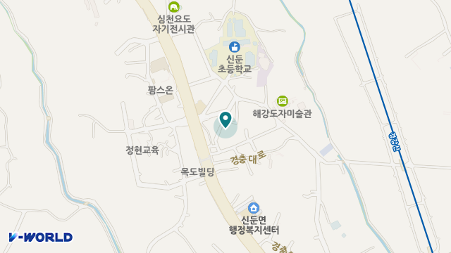 백세누리재가노인복지센터 위치 지도