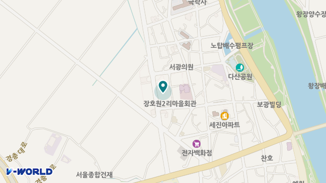 햇살재가복지센터 위치 지도
