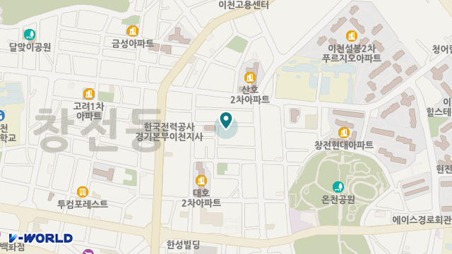 실버사랑재가복지 위치 지도
