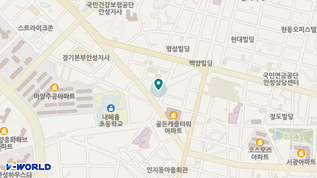 안성농협재가노인복지센터 위치 지도