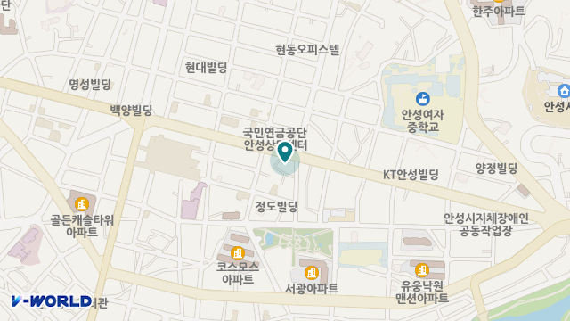 동부케어 온맘터치 안성점 위치 지도
