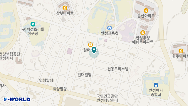 가나재가노인복지센터 위치 지도