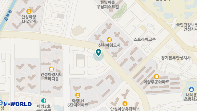 안성사랑재가노인복지센터 위치 지도