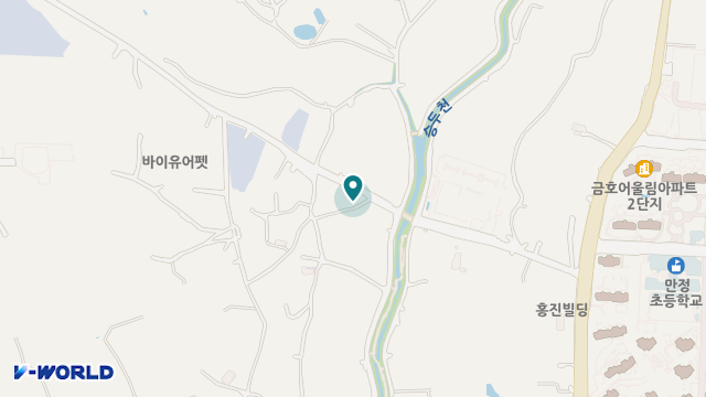 행복케어방문요양센터 위치 지도