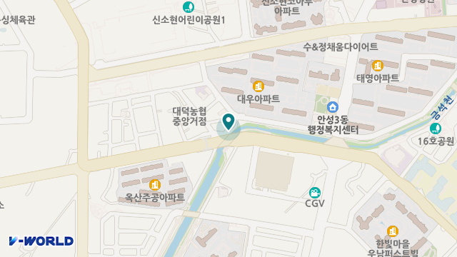 사랑방노인복지센터 위치 지도