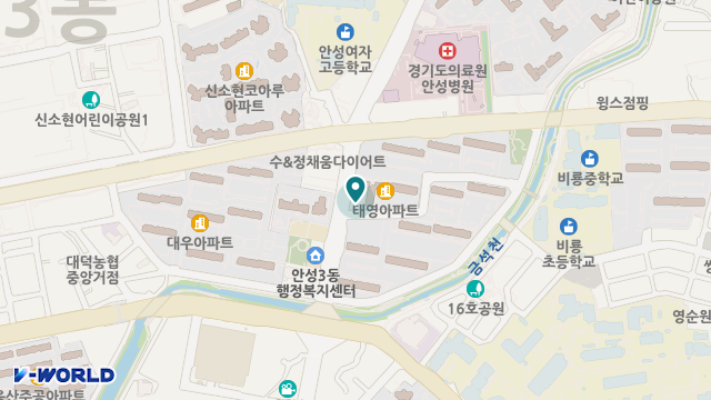 효사랑재가노인복지센터 위치 지도