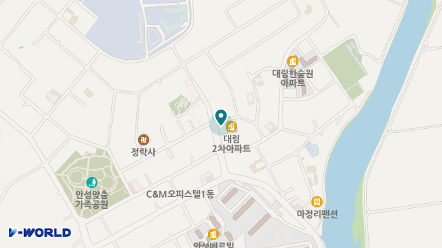 우리가족어르신행복학교주간보호센터 위치 지도