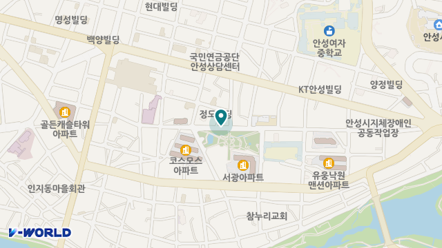 해오름재가복지센터 위치 지도