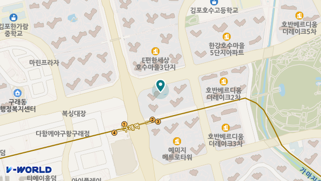 헤븐통합복지센터 위치 지도