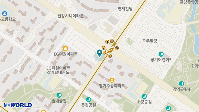 "늘봄"데이케어센터 위치 지도