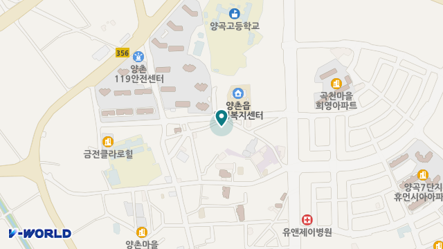 금빛노인복지센터 위치 지도