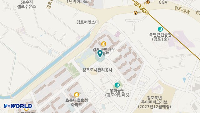 사랑방문요양센터 위치 지도