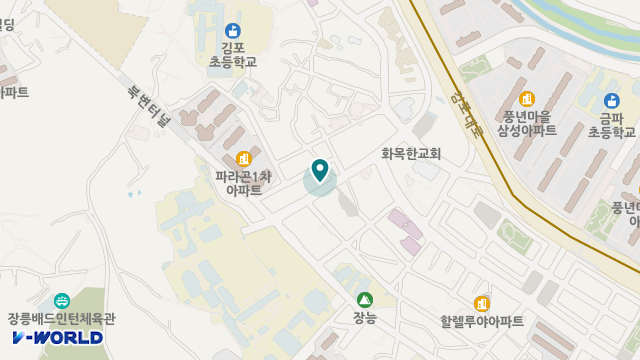섬김노인주간보호센터 위치 지도