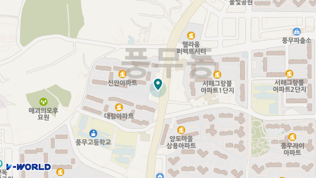 풍무재가복지센터 위치 지도
