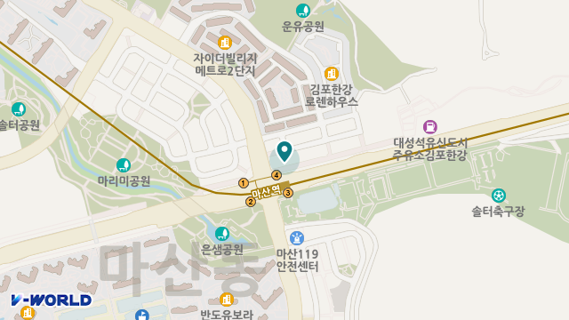 성실재가복지센터 위치 지도