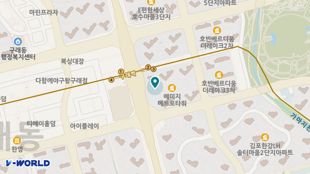 원더케어 위치 지도
